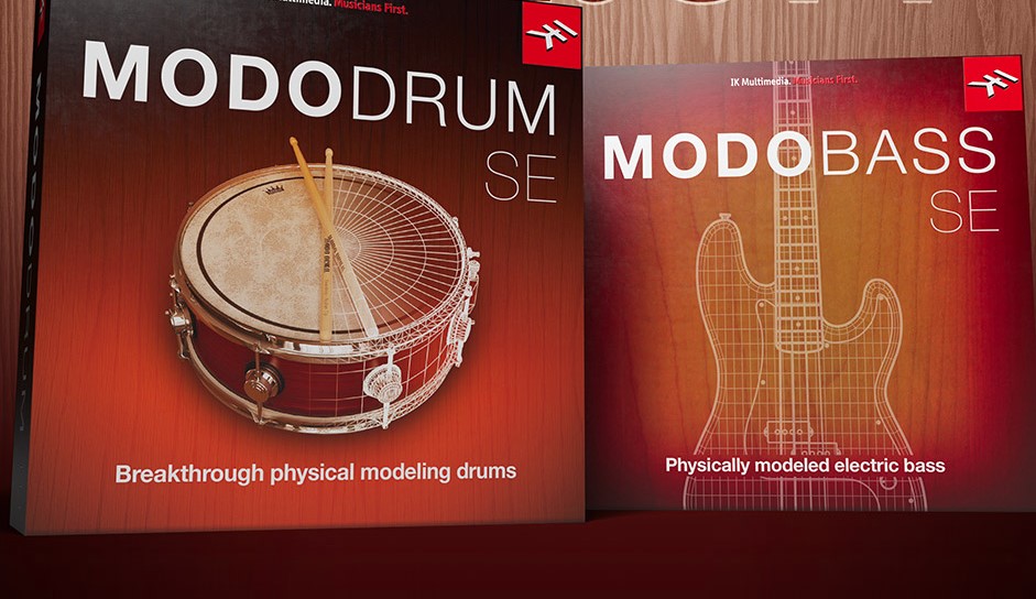 IK Multimedia Modo Drum 1 SE & Modo Bass 1.5 SE Bundle